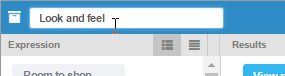 The text field opens