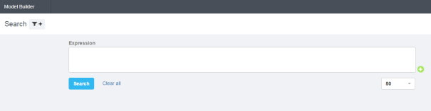The Search page
